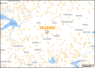 map of Sajamok