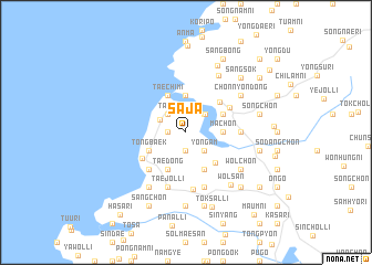 map of Saja