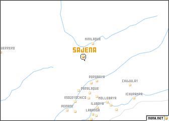 map of Sajena