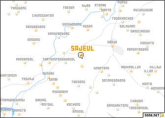 map of Sajeul