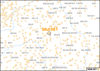 map of Sajikot