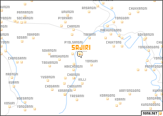 map of Saji-ri