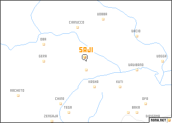 map of Saji