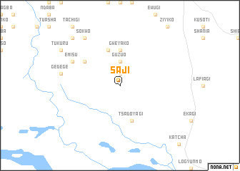 map of Saji