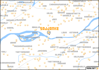 map of Sajjanke