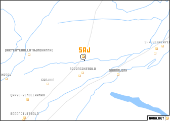 map of Sāj