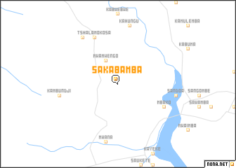 map of Sakabamba