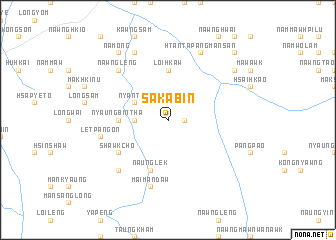 map of Saka-bin