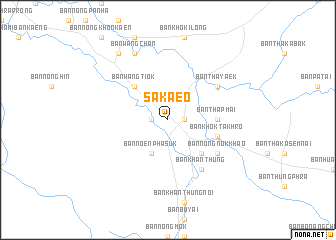 map of Sa Kaeo