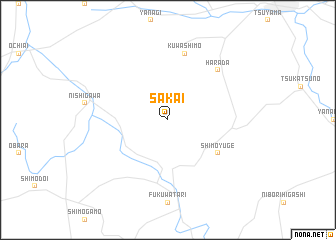 map of Sakai