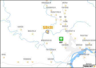 map of Sakaï