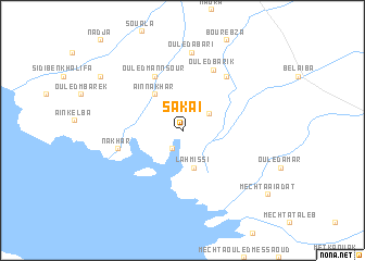 map of Sakaï