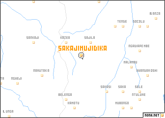 map of Sakaji-Mujidika