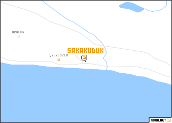 map of Sakakuduk