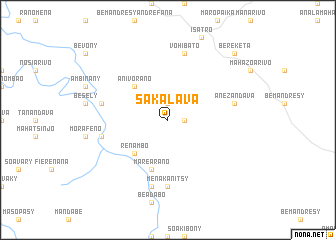 map of Sakalava