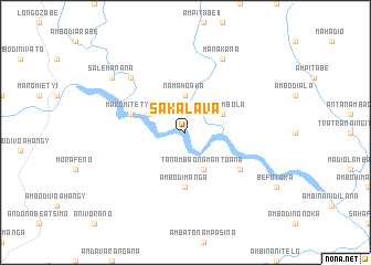 map of Sakalava