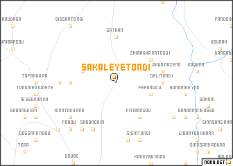 map of Sakaleye Tondi