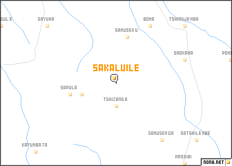 map of Sakaluile