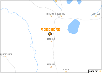 map of Sakamasa