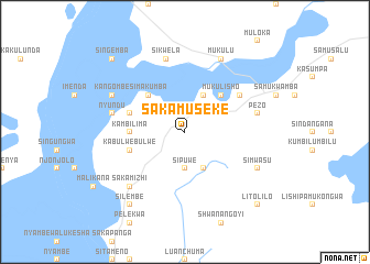 map of Sakamuseke