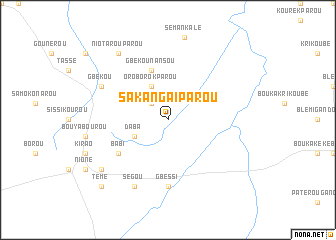 map of Sakangaiparou