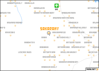 map of Sakaramy