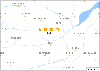 map of Sakarkaya