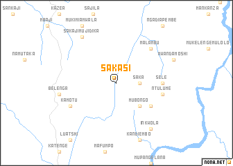 map of Sakasi