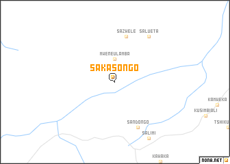 map of Sakasongo