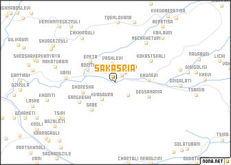 map of Sakasria