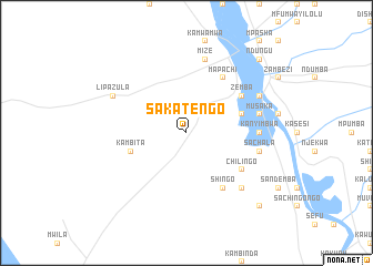 map of Sakatengo