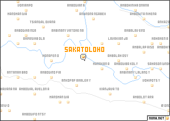 map of Sakatoloho