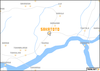 map of Sakatoto
