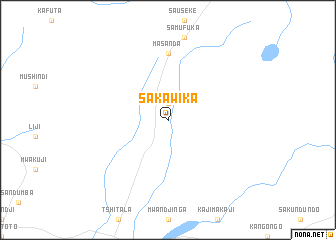 map of Sakawika