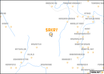 map of Sakay