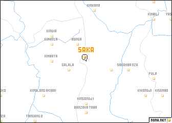 map of Saka