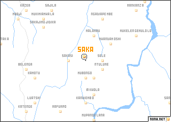 map of Saka