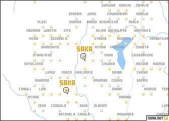 map of Saka