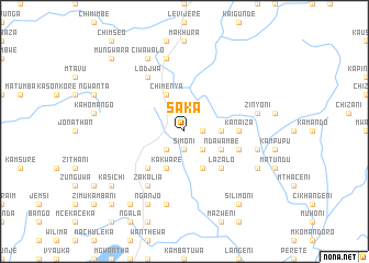 map of Saka