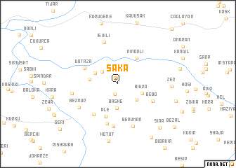 map of Sāka