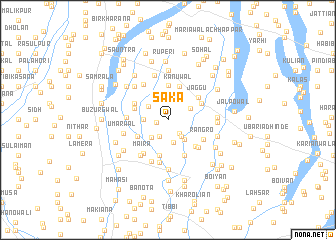 map of Sāka