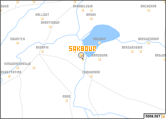 map of Sakbour