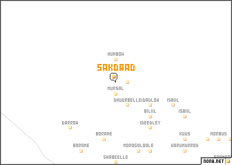 map of Sakdaad