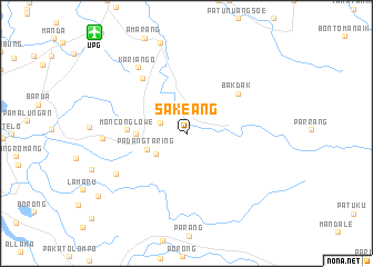 map of Sakeang