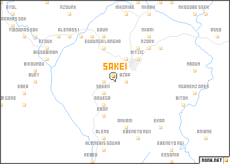 map of Sake I