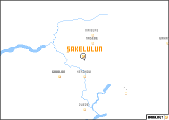 map of Sakelulun