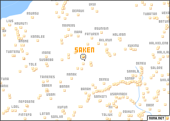 map of Saken