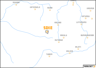 map of Sake