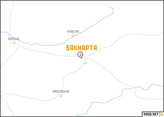 map of Sakhapta