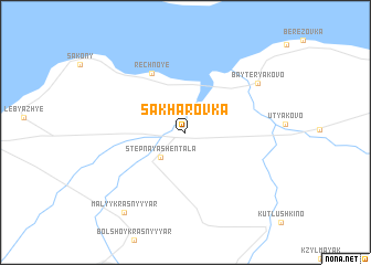 map of Sakharovka